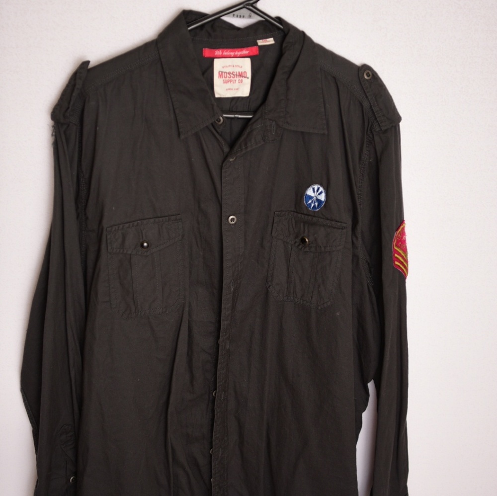 Mossimo long sleeve button down
